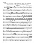 Sinfonia concertante for Violin, Viola and Orchestra E-flat major K. 364 (320d)
