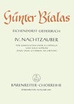 Nachtzauber fur Mixed Choir a cappella und Solo-Sopran Nr. 4 (aus "EichendOrff instr.-Liederbuch" (1