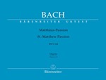 St Matthew Passion - Organ Score