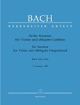 6 Sonatas  Bwv 1014,1015,1016