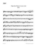 Singet dem Herrn ein neues Lied B major BWV 225 -Motet for two Mixed choirs-