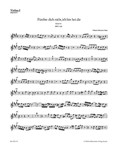 Fuerchte dich nicht, ich bin bei dir for two four-part Mixed choirs A major BWV 228 -Motet-