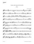 Fuerchte dich nicht, ich bin bei dir for two four-part Mixed choirs A major BWV 228 -Motet-