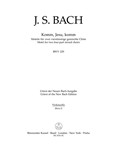 Komm, Jesu, komm BWV 229 -Motet for two four-part Mixed choirs-