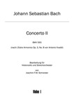 Concerto for Violoncello, Strings and Basso continuo A minor (after BWV 593)