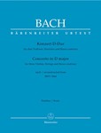 Concerto for three Violins, Strings and Basso continuo D major (reconstructed from BWV 1064)