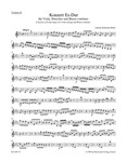 Concerto for Viola, Strings and Basso continuo E-flat major -Reconstruction after the Cantatas BWV 1