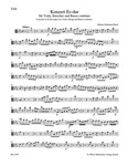 Concerto for Viola, Strings and Basso continuo E-flat major -Reconstruction after the Cantatas BWV 1