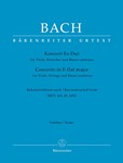 Concerto for Viola, Strings and Basso continuo E-flat major -Reconstruction after the Cantatas BWV 1