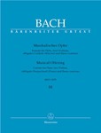Musical Offering BWV 1079 -Volume 3: Canons for flute, two violins, obbligato harpsichord and basso