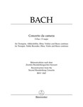 Concerto da camera F-Dur (Rekonstruktion einer Quintett-Fassung nach dem 2. Brandenburgischen Konzer