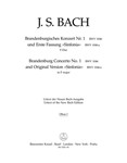 Brandenburg Concerto No. 1 and Original Version "Sinfonia" F major BWV 1046, BWV 1046a