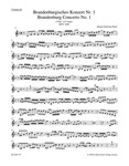 Brandenburg Concerto No. 1 and Original Version "Sinfonia" F major BWV 1046, BWV 1046a