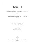 Brandenburg Concerto No. 1 and Original Version "Sinfonia" F major BWV 1046, BWV 1046a