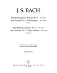 Brandenburg Concerto No. 5 and Concerto No. 5 "Early Version" D major BWV 1050, BWV 1050a
