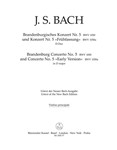 Brandenburg Concerto No. 5 and Concerto No. 5 "Early Version" D major BWV 1050, BWV 1050a