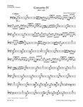 Concerto for Harpsichord and Strings Nr. 4 A major BWV 1055