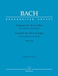 Concerto for Harpsichord and Strings Nr. 4 A Major BWV 1055