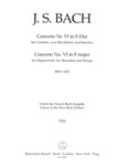 Concerto for Harpsichord, two Recorders and Strings Nr. 6 F major BWV 1057
