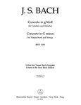 Concerto for Harpsichord and Strings G minor BWV 1058