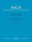 Concerto for Harpsichord and Strings G minor BWV 1058
