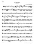 Harpsichord Concerto D minor BWV 1052a (based on Johann Sebastian Bach. First edition)