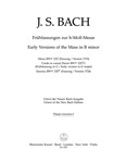 Early Versions of the Mass BWV 232