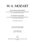 sechs Notturni (Kanzonetten) fur zwei Soprane und Bass mit Begleitung von drei Bassetthornern bzw. z
