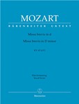 Missa Brevis In D-min Kv65