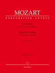 Single Movements for Violin and Orchestra K. 261, 269 (261a), 373