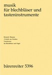 Verleih uns Frieden (1972) -4 Variationen fur wind instr.chor und Orgel-