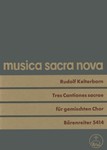 Tres Cantiones sacrae auf Texte aus den "Confessiones" des Augustinus (1967) -Quis mihi dabit - Ei m