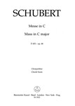 Mass C major op. 48 D 452