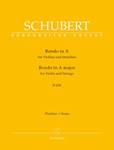 Rondo for Violin and Strings A major D 438