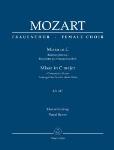 Mass in C, KV 317 "Coronation Mass"  - Vocal Score SSAA