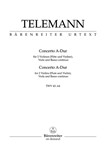 Concerto for Two Violins (Flute and Violin), Viola and Basso Continuo A major TWV 43:A4