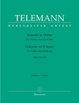 Concerto for Violin und Orchestra D-major TWV 51:D9