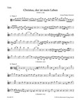 Christus, der ist mein Leben TVWV 1:138 (Chorale Setting)