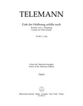 Gott der Hoffnung erfulle euch TVWV 1:634 -Cantata for Whit Sunday-