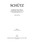 Geistliche Chor- Music SWV 369-380 -The five-part motets, Nos. 1-12-