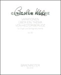 Variationen uber ein Thema von Hector Berlioz op. 59 (1970)