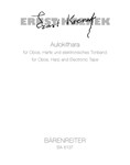 Aulokithara fur Oboe (Englisch Horn), Harfe und Tonband op. 213a (1971/1972)
