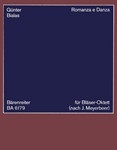 Romanza e Danza (1971) -Oktett nach Giacomo Meyerbeer-