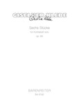 six Stucke fur Kontrabass solo op. 68 (1973)