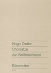 Chorsatze zur Weihnachtszeit -9 Liedsatze fur Advent und Weihnachten-