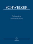 Psalmspruche fur drei- und vierstimmigen Mixed Choir und Orgel (Auswahl)