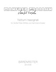 Notturni trasognati fur Altflote (im Wechsel mit GroSer Flote) und chamberorchestra (1977)