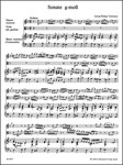 Sonata for Flute, Viola (Viola da Gamba) and Basso Continuo G minor TWV 42:g7