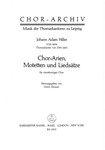Chor-Arien, Motetten und Liedsatze (Musik der Thomaskantoren zu Leipzig)