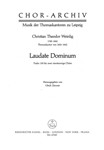 Laudate Dominum -Psalm 150- (Musik der Thomaskantoren zu Leipzig)